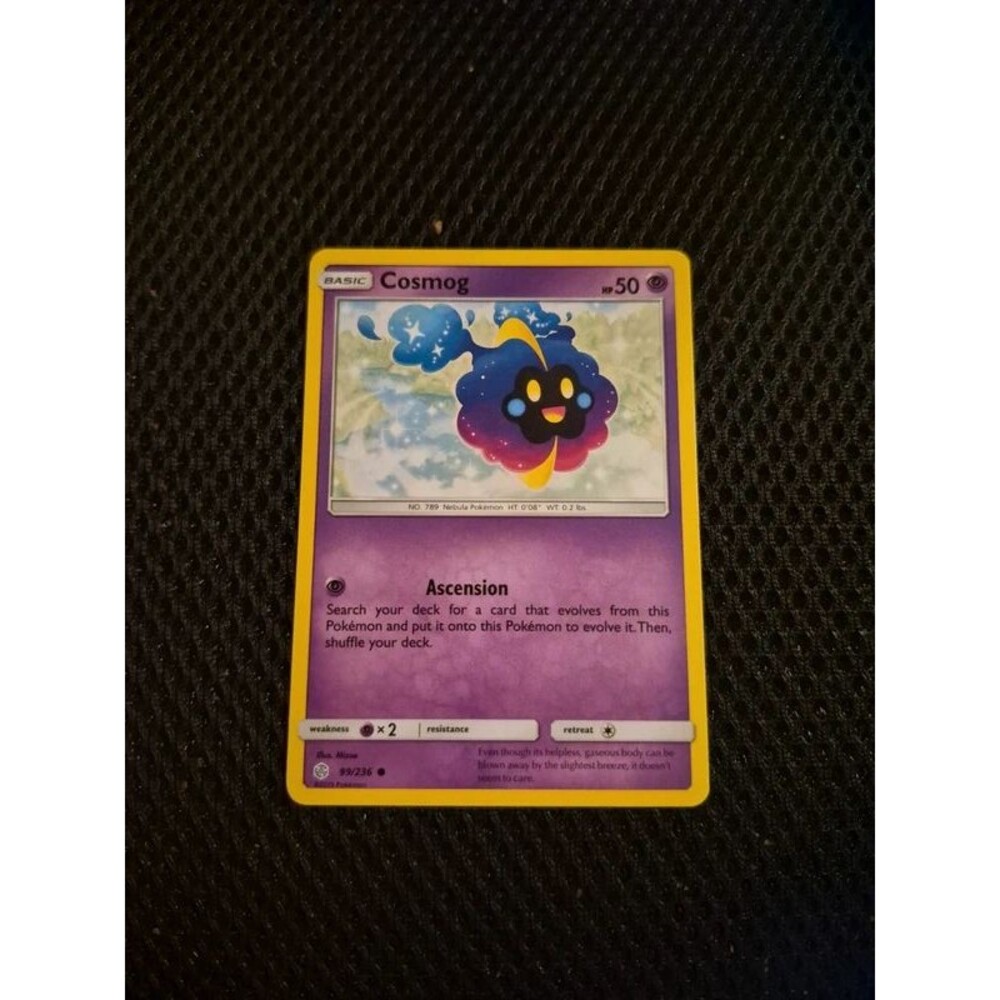 Cosmog 99/236 Pokemon Card (2019)